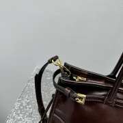 Uubags Prada Dark Brown Bonnie Medium Handbag 32x15x13cm - 4