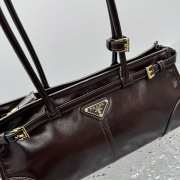 Uubags Prada Dark Brown Bonnie Medium Handbag 32x15x13cm - 2