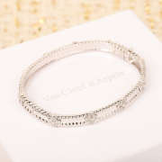 Uubags Van Cleef & Arpels Perlée sweet clovers bracelet, medium model 18K rose gold - 6