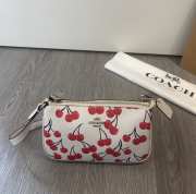 Uubags Coach Nolita 19 With Cherry Print Bag in Red 19x12x5cm - 4