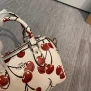 Uubags Coach Mini Rowan Crossbody Bag With Red Cherry Print 18x14x8cm - 5