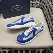 Uubags patent leather and technical fabric Prada America's Cup sneakers 01 - 5
