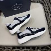 Uubags patent leather and technical fabric Prada America's Cup sneakers 02 - 4