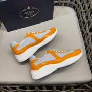 Uubags patent leather and technical fabric Prada America's Cup sneakers 03 - 5