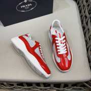 Uubags patent leather and technical fabric Prada America's Cup sneakers 05 - 5