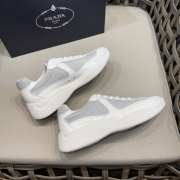 Uubags patent leather and technical fabric Prada America's Cup sneakers 07 - 3