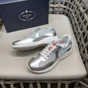 Uubags patent leather and technical fabric Prada America's Cup sneakers 08 - 4