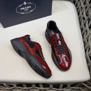 Uubags patent leather and technical fabric Prada America's Cup sneakers 09 - 6