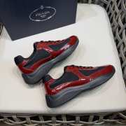 Uubags patent leather and technical fabric Prada America's Cup sneakers 09 - 5