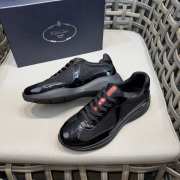 Uubags patent leather and technical fabric Prada America's Cup sneakers 10 - 4