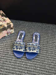 Uubags Dolce & Gabbana embroidered slides multi-coloured - 1
