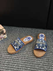 Uubags Dolce & Gabbana Espadrille Slide Sandals In Blue - 2