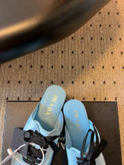 Uubags Prada Collapse re-nylon and suede mules 02 - 6