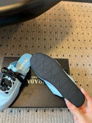 Uubags Prada Collapse re-nylon and suede mules 02 - 2