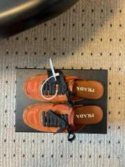 Uubags Prada Collapse re-nylon and suede mules 03 - 6