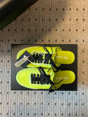 Uubags Prada Collapse re-nylon and suede mules 05 - 4