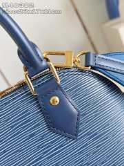 Uubags Louis Vuitton M14853 Alma BB Bag Denim Blue 23.5x17.5x11.5cm - 2