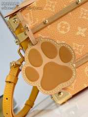 Uubags Louis Vuitton M12458 Handle Trunk Box Bag Yellow 24x16.5x8cm - 4