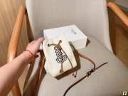 Uubags Celine Micro Sailor Bucket Bag in Natural 13x18x12cm - 6