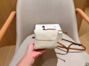 Uubags Celine Micro Sailor Bucket Bag in Natural 13x18x12cm - 4