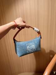 Uubags Loewe Cubi bag denim 20x12x7cm - 2