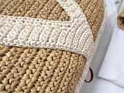 Uubags Valentino Garavani Viva Superstar Medium Shopping Bag In Raffia 37x24x9cm - 6