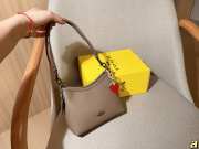 Uubags Coach Laurel Small Shoulder Bag In Grey 19x15x8cm - 2