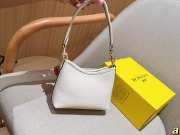 Uubags Coach Laurel Small Shoulder Bag In White 19x15x8cm - 2