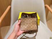 Uubags Coach Rowan Bucket Bag In Dark Stone 22x22x14cm - 6
