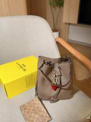 Uubags Coach Rowan Bucket Bag In Dark Stone 22x22x14cm - 5