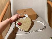 Uubags Coach Heart Crossbody Bag In Signature Canvas 2 18x15cm - 2