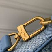 Uubags Louis Vuitton N00204 Pochette Accessories XL Bag Denim Blue 28x16.5x9cm - 6