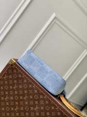 Uubags Louis Vuitton N00204 Pochette Accessories XL Bag Denim Blue 28x16.5x9cm - 3