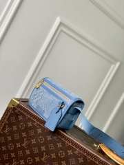 Uubags Louis Vuitton N00210 Bosphore Wearable Wallet Denim Blue 19x12x7cm - 5