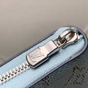 Uubags Louis Vuitton Monogram Heritage Wallet Blue 10x20x2cm - 6