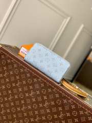 Uubags Louis Vuitton Monogram Heritage Wallet Blue 10x20x2cm - 4