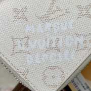 Uubags Louis Vuitton Zippy wallet monogram empreinte embossed supple grained cowhide leather cream 19.5x10.5x2.5cm - 4