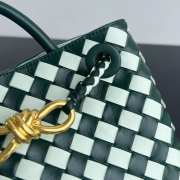Uubags Bottega Veneta Small Andiamo Bag Green 25x20x10cm - 4