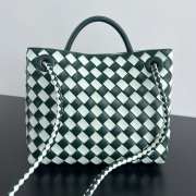Uubags Bottega Veneta Small Andiamo Bag Green 25x20x10cm - 3