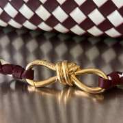Uubags Bottega Veneta Small Andiamo Bag Burgundy 25x20x10cm - 4