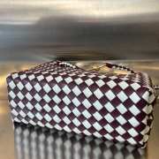 Uubags Bottega Veneta Small Andiamo Bag Burgundy 25x20x10cm - 3