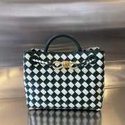 Uubags Bottega Veneta Small Andiamo Bag Dark Green 25x20x10cm - 1