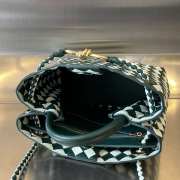 Uubags Bottega Veneta Small Andiamo Bag Dark Green 25x20x10cm - 3