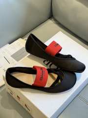 Uubags Dior ballet flat in black/red - 4