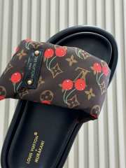 Uubags Louis Vuitton Cherry monogram slippers 01 - 5