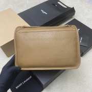 Uubags YSL Niki bag in grained lambskin dark cork 28x20x8.5cm - 4