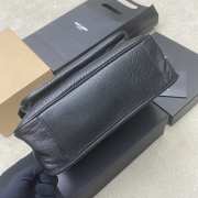 Uubags YSL Niki bag in grained lambskin black 28x20x8.5cm - 6