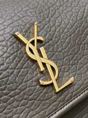 Uubags YSL Niki bag in grained lambskin light musk 28x20x8.5cm - 5