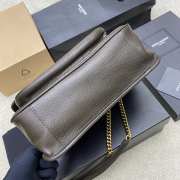 Uubags YSL Niki bag in grained lambskin light musk 28x20x8.5cm - 4