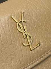 Uubags YSL Niki small bag in grained lambskin dark cork 22x16x7.5cm - 2